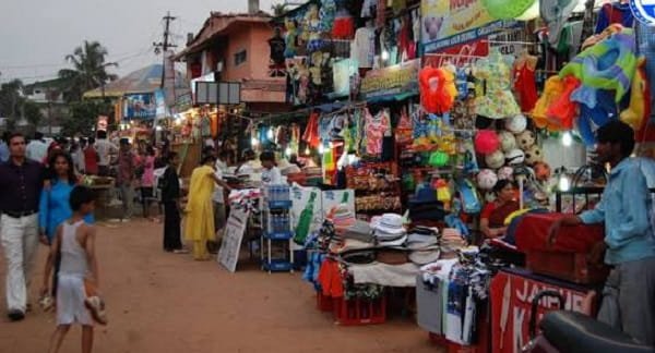 Calangute Market Goa