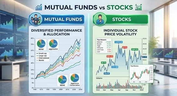 Mutual Funds Vs Stocks